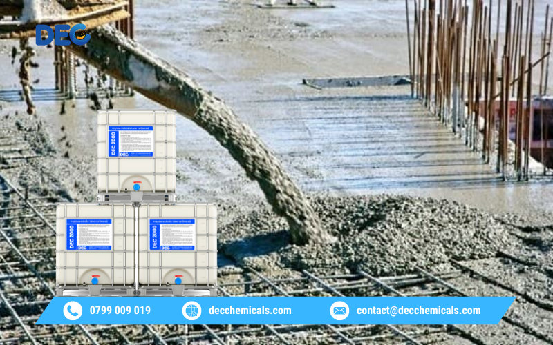 Bê tông mãi không đạt mác? 90% nhà thầu bỏ qua phụ gia tăng cường độ 2 Phụ gia tăng cường độ bê tông